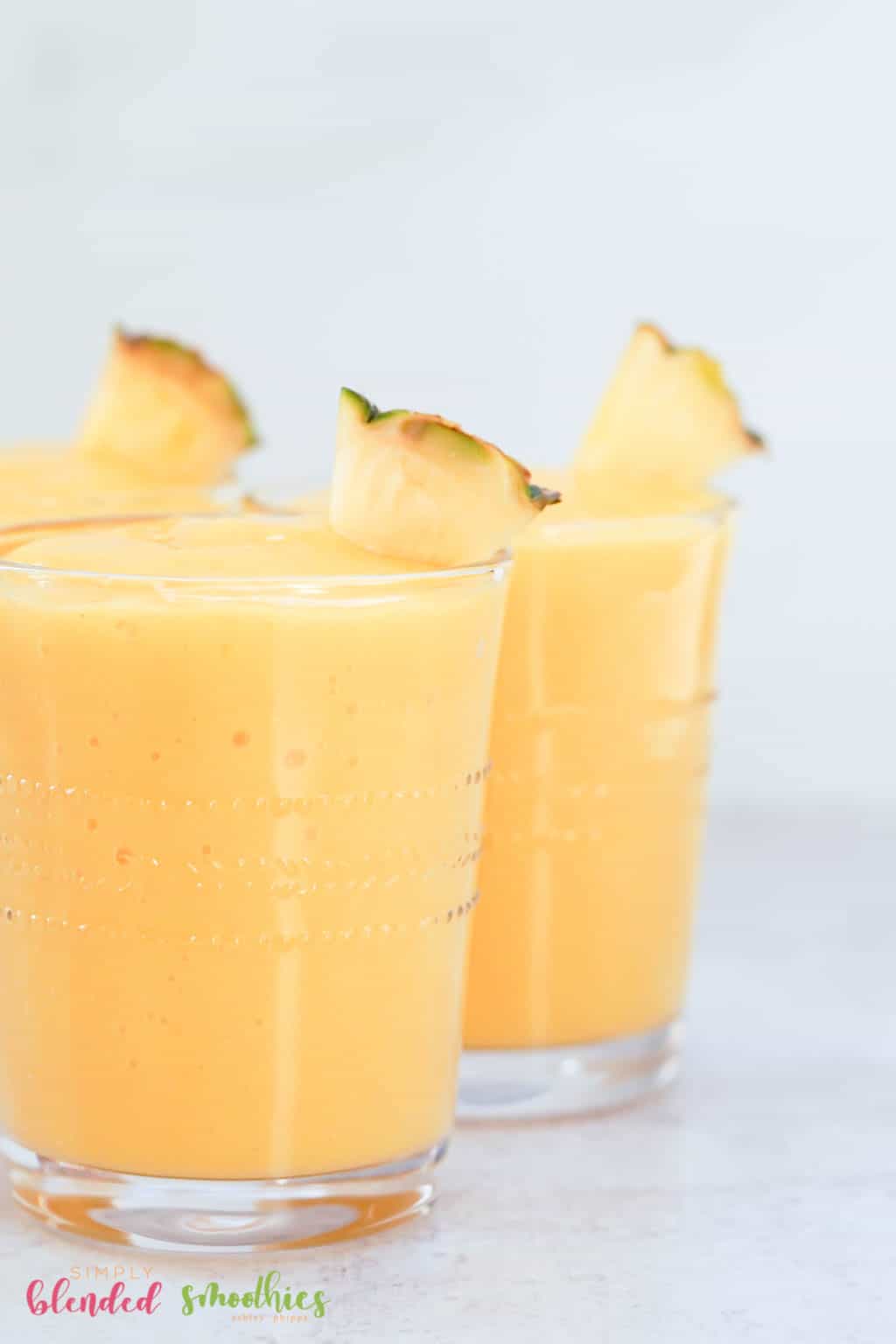 Receta de batido de piña y mango